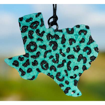 Cheetah Texas Car Freshie/Car Scent/Air Freshener for wholesale by Scent Story Freshies