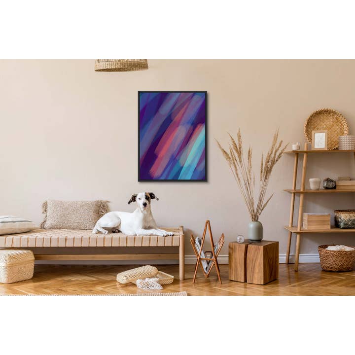 Une élégante journée de pluie Toile encadrée pour la vente par Jay Bower