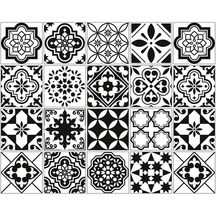 Pinted - Wholesale Wall Decal/Stickers - Vinyl tiles in roll Lossa