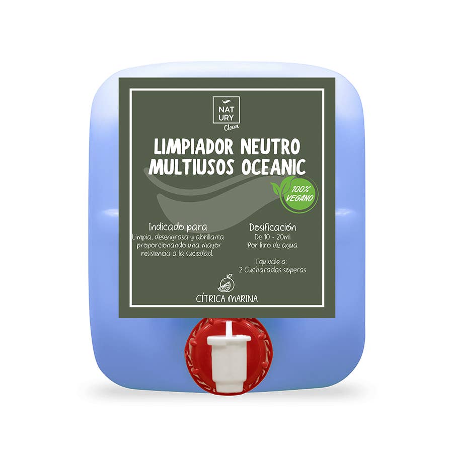 Natury Greencare - Wholesale Multi-Surface Cleaner - Oceanic Multipurpose Concentrated Neutral Cleaner 20 L