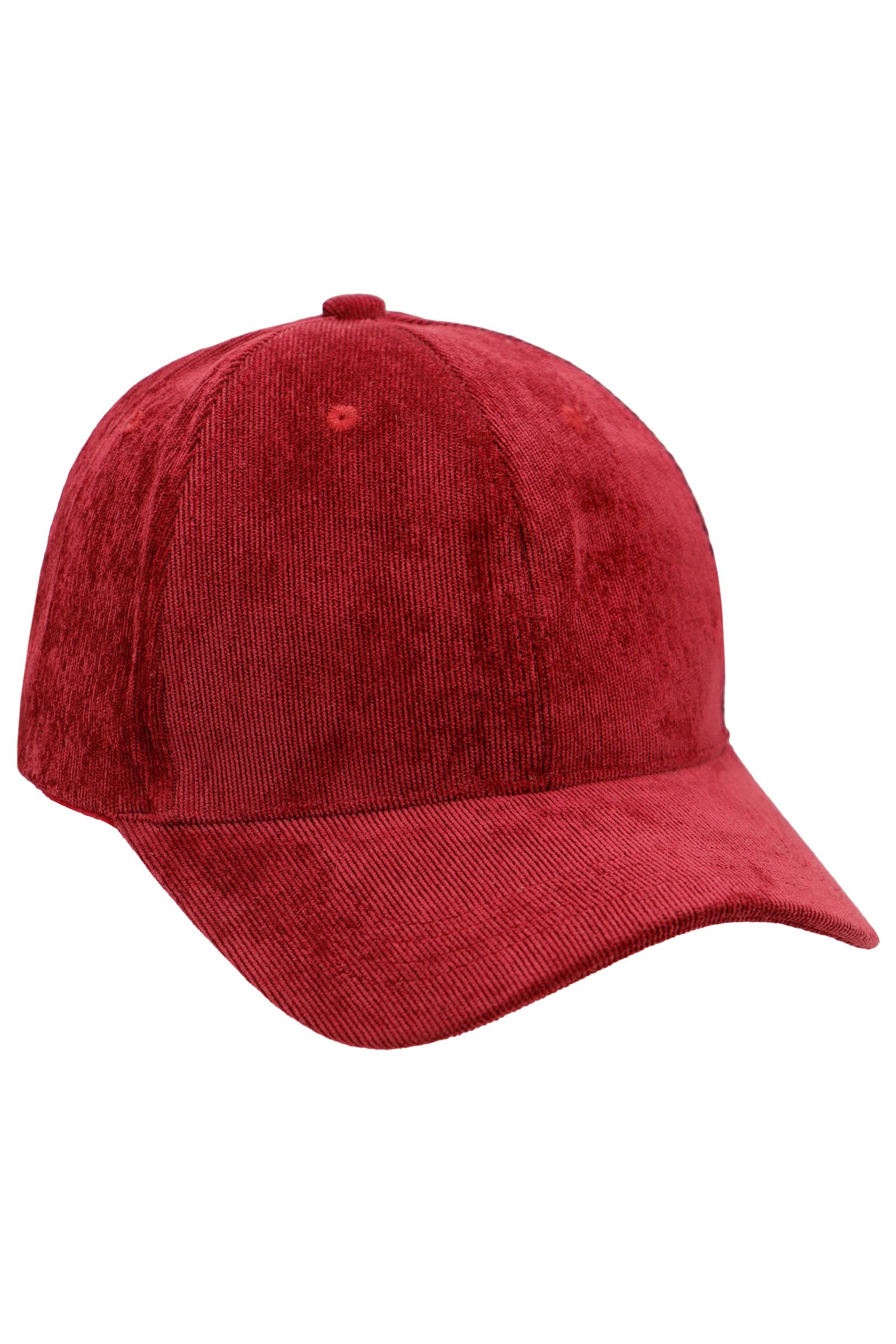 Cap Zone – Großhandel Basecap – Damen – Baseballkappe aus Cord-Baumwolle mit Klettverschluss hinten14