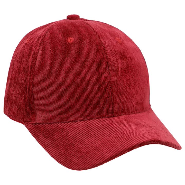 Cap Zone – Großhandel Basecap – Damen – Baseballkappe aus Cord-Baumwolle mit Klettverschluss hinten14