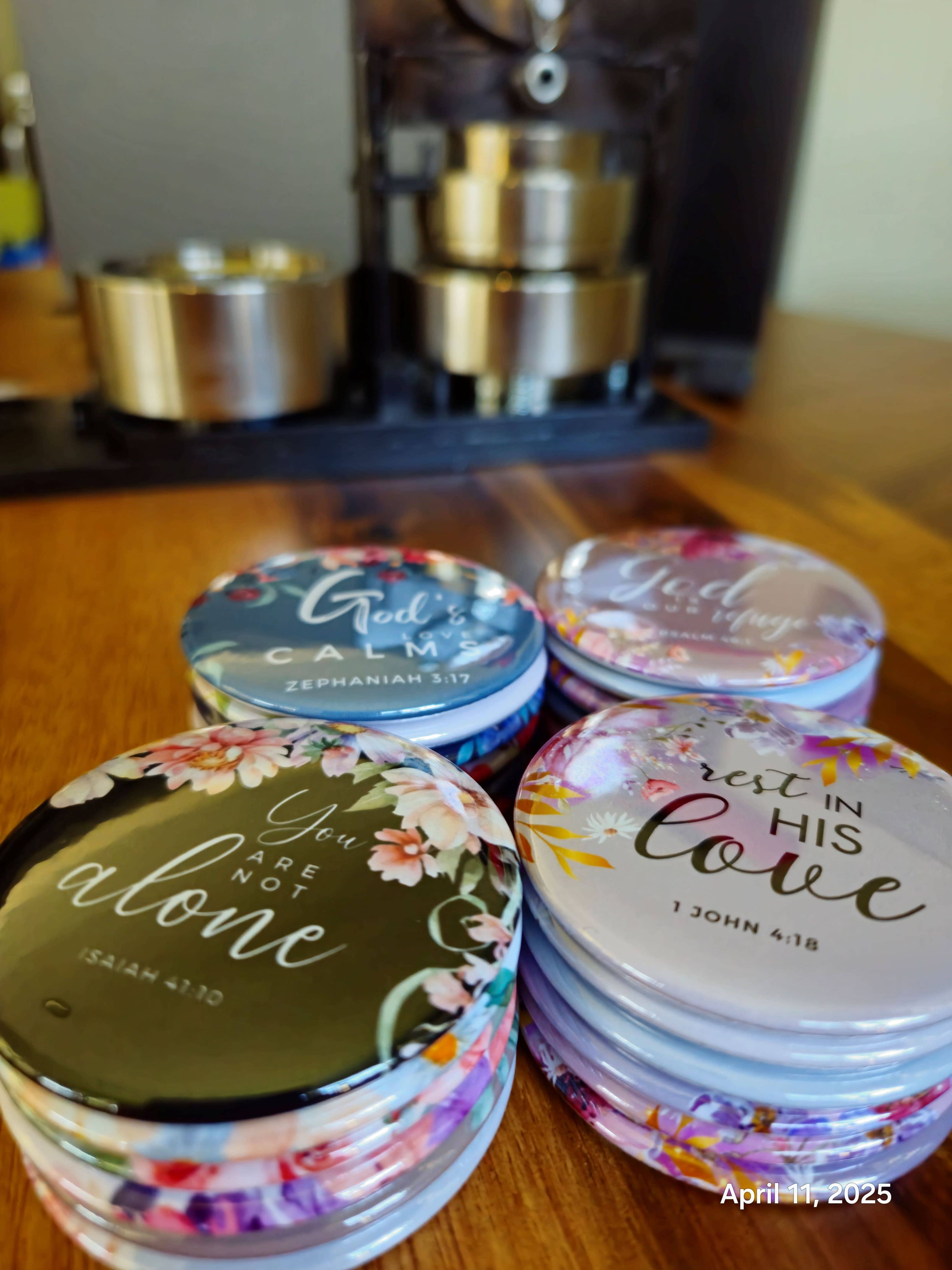 All Things Cherrie - Wholesale Magnet - God is Our Refuge Christian Magnet2