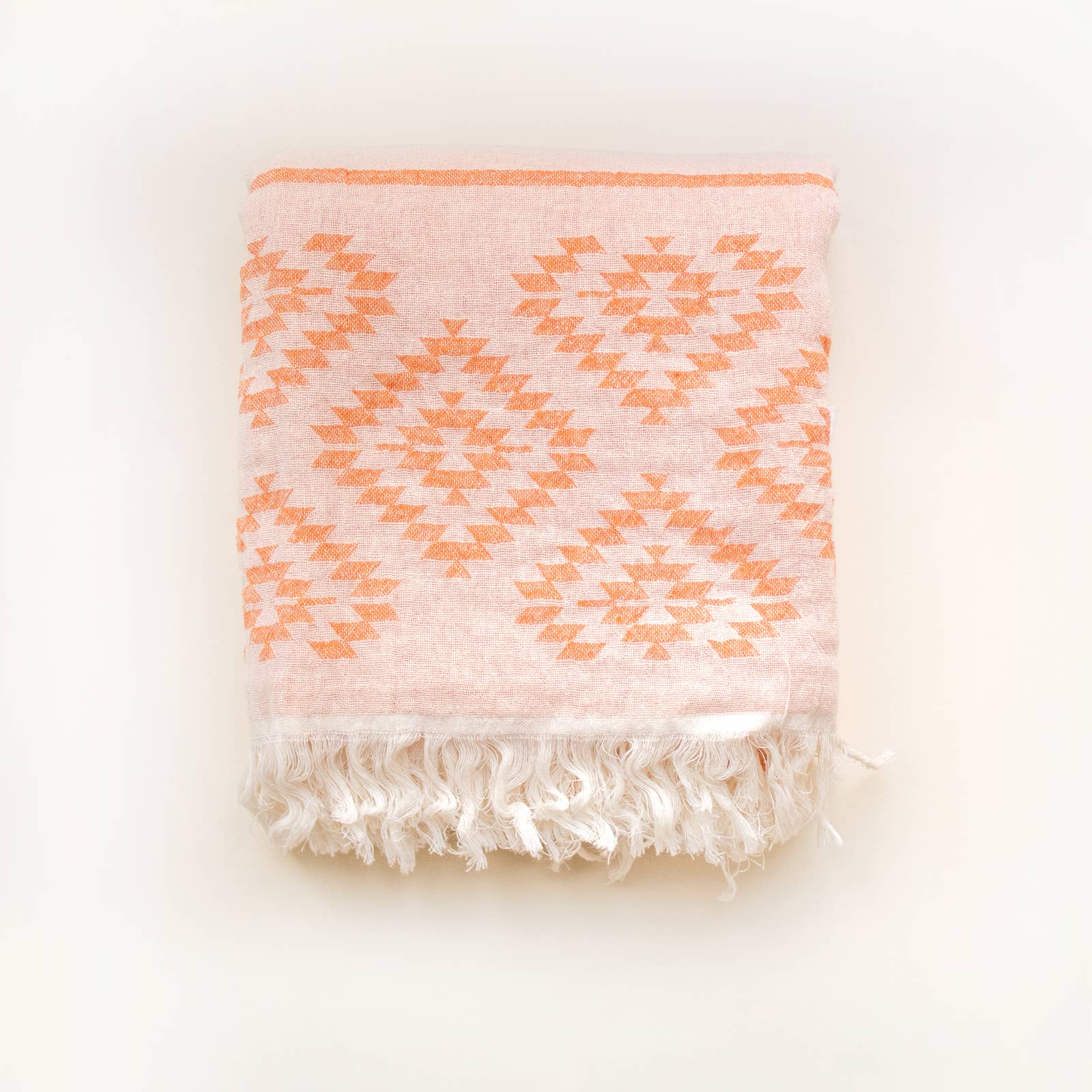 HELLO TURCO Turkish Towels - Wholesale Beach Towel - Kilim Orange Handwoven3