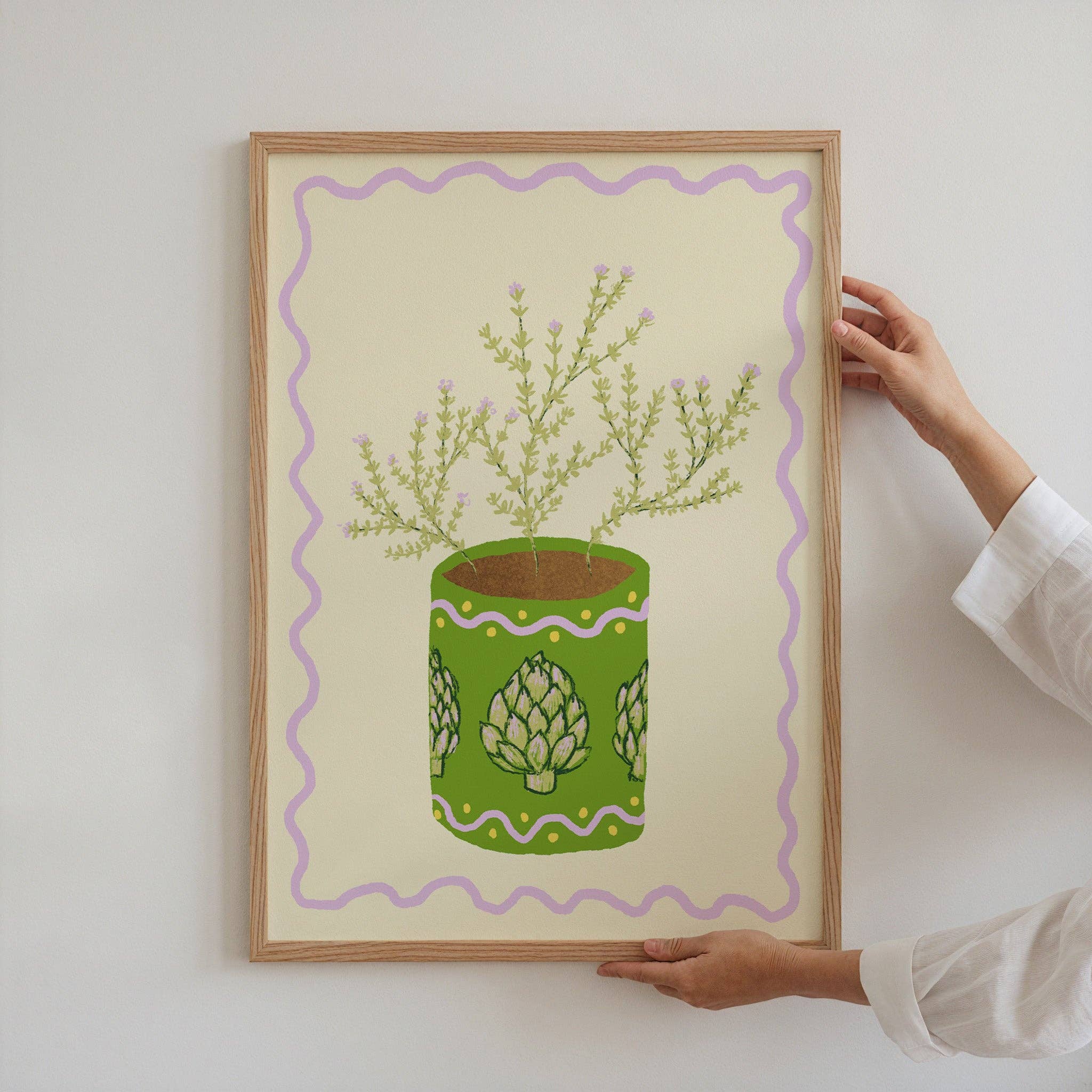 Studio Dolci - Wholesale Art Print - POSTER ARTICHOKE & THYME5
