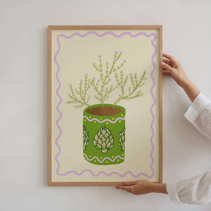 Studio Dolci - Wholesale Art Print - POSTER ARTICHOKE & THYME5