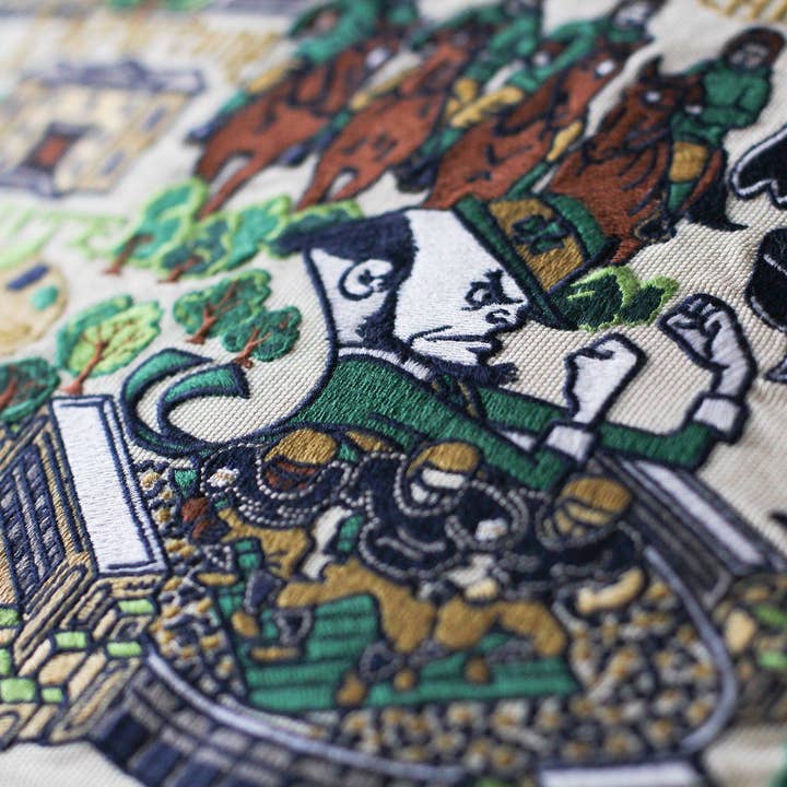 catstudio - Wholesale Throw/Decorative Pillow - Notre Dame, University of Collegiate Embroidered Pillow
