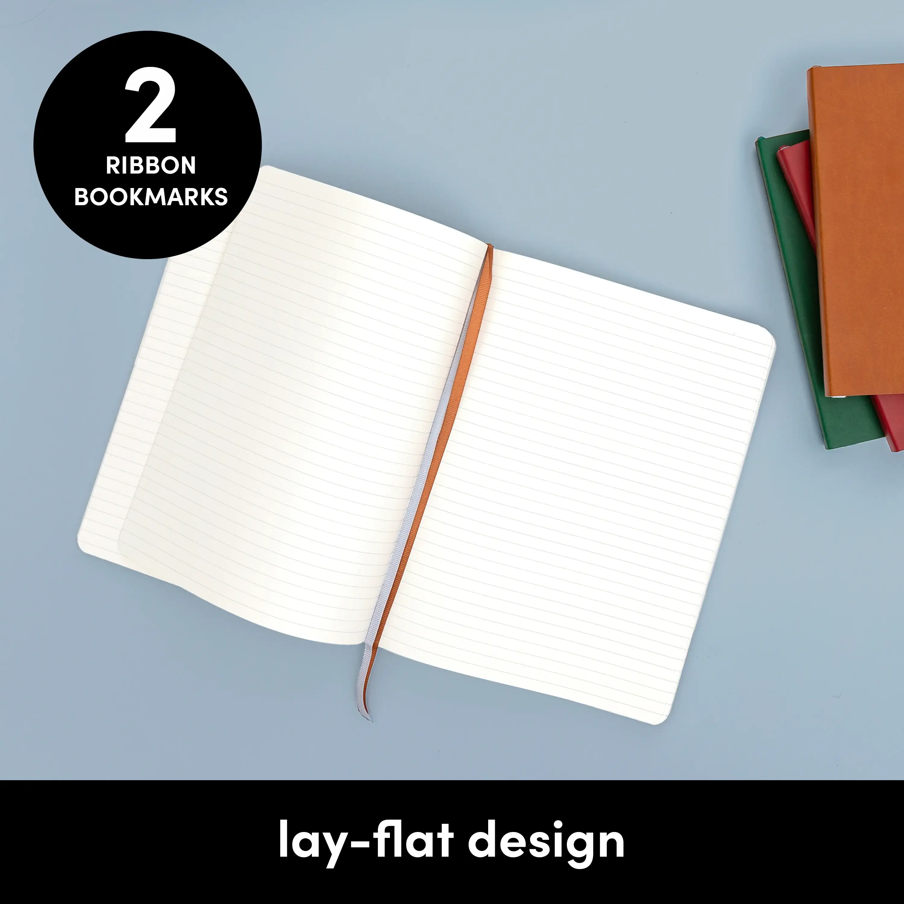 Paperage - Wholesale Notebook - 176PG Large Softcover Lined Journal Notebook8