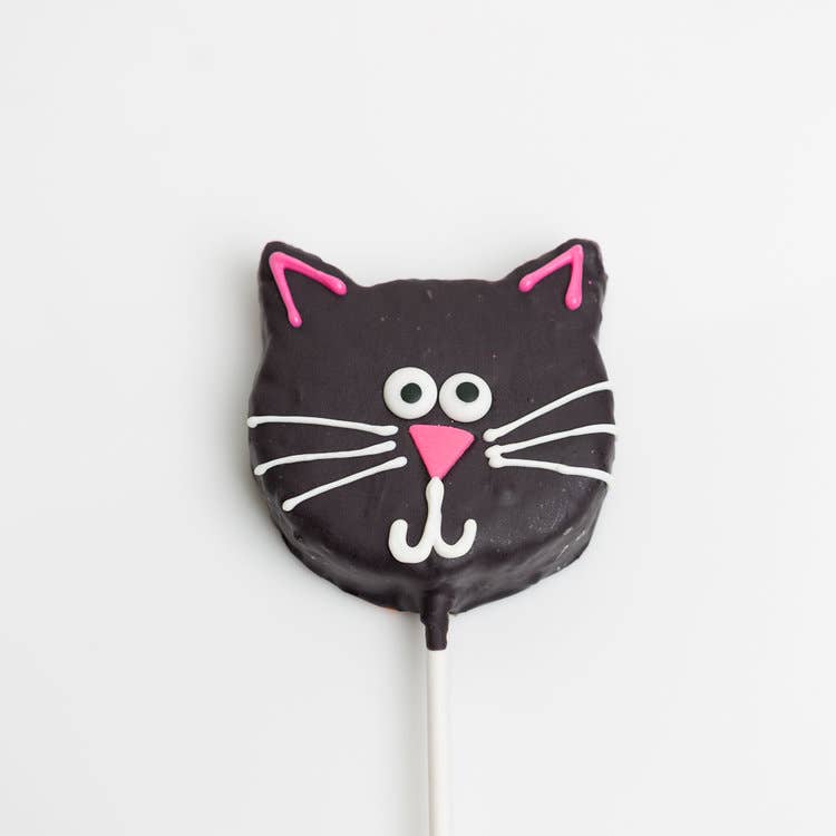 Rae Lou's Edible Art - Wholesale Chocolate Covered Sweets - Black Cat Crispy