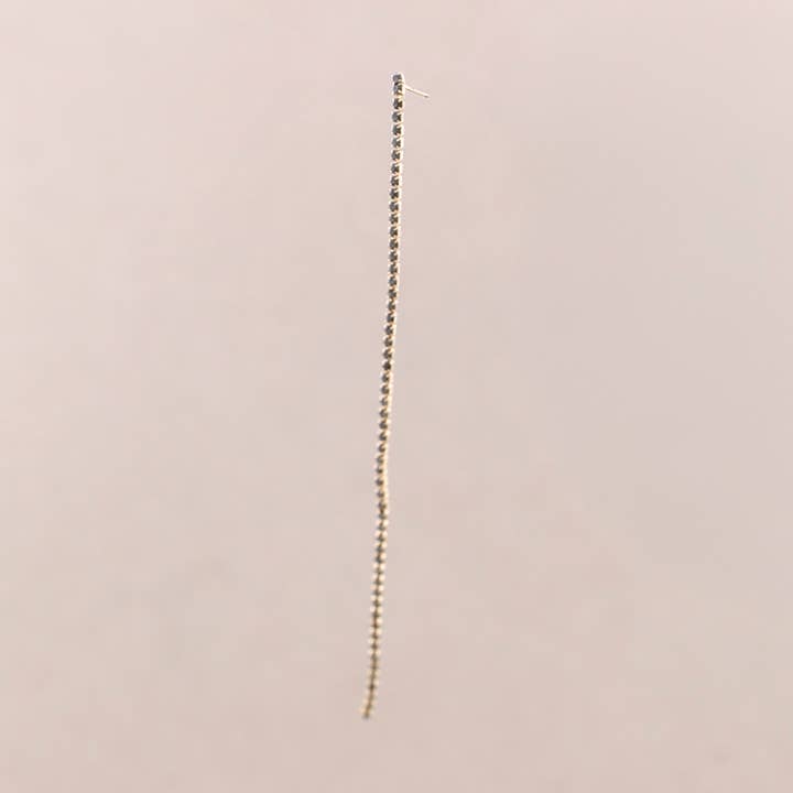 Boucles d'oreilles à pression avec cristaux pour la vente par Sonata