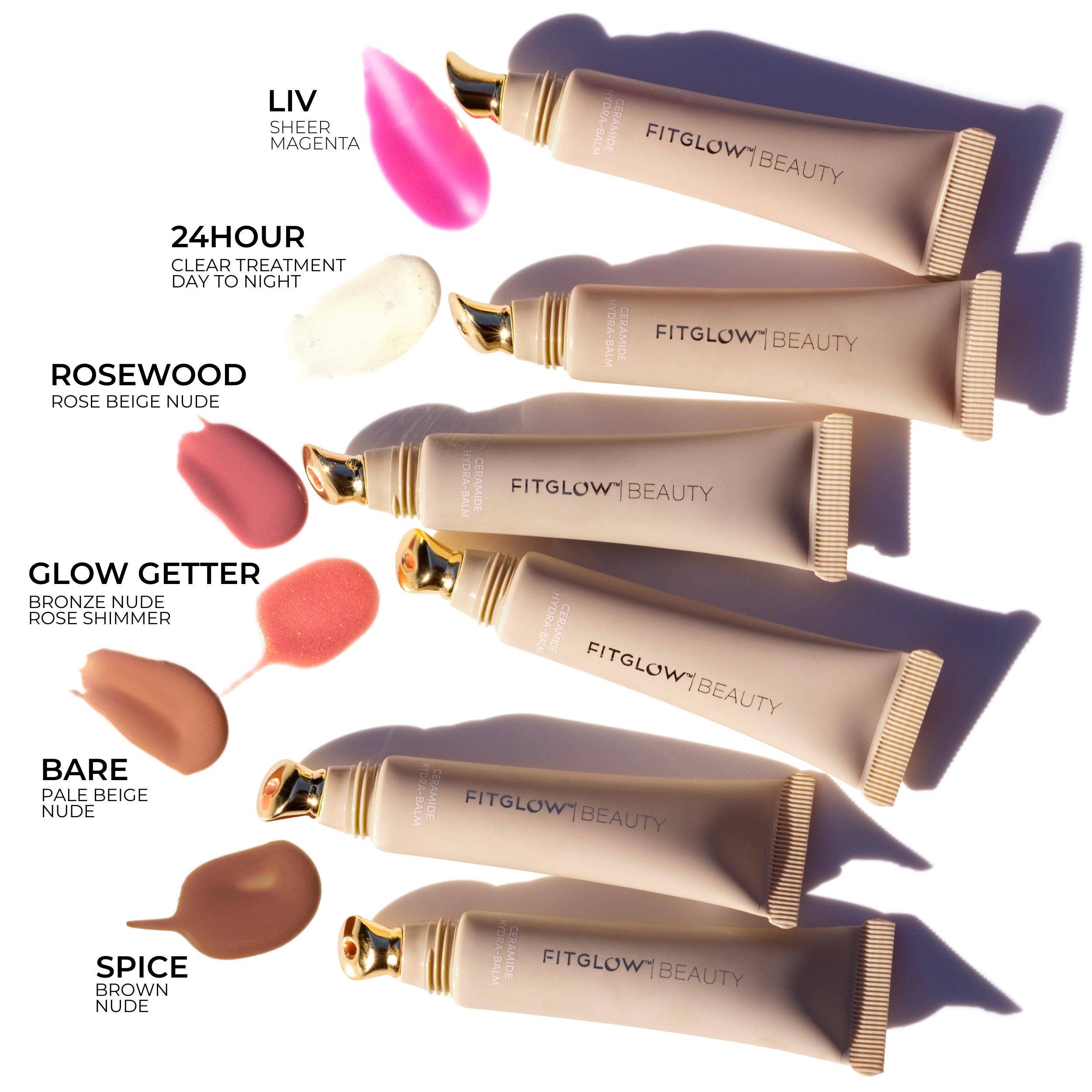 Fitglow Beauty - Wholesale Lip Balm - Ceramide Hydra-Balm Intro + Display2