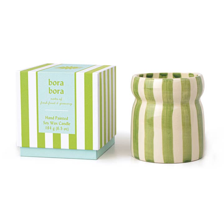 Paddywax Cabana Sage Ceramic Candle - Bora Bora for wholesale by Designworks Collective