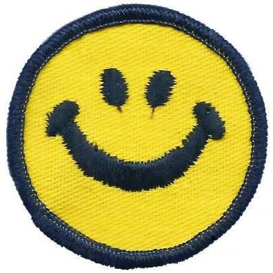 Parche de Novedad con Cara Sonriente Vintage de 2 Pulgadas - 7429 para venta al por mayor de Happy Wood Products