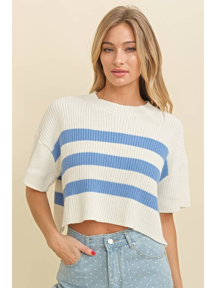Cloud Ten - Vente Pull en maille – femme - CSW11399D - CHANDAIL EN TRICOT CÔTELÉ3