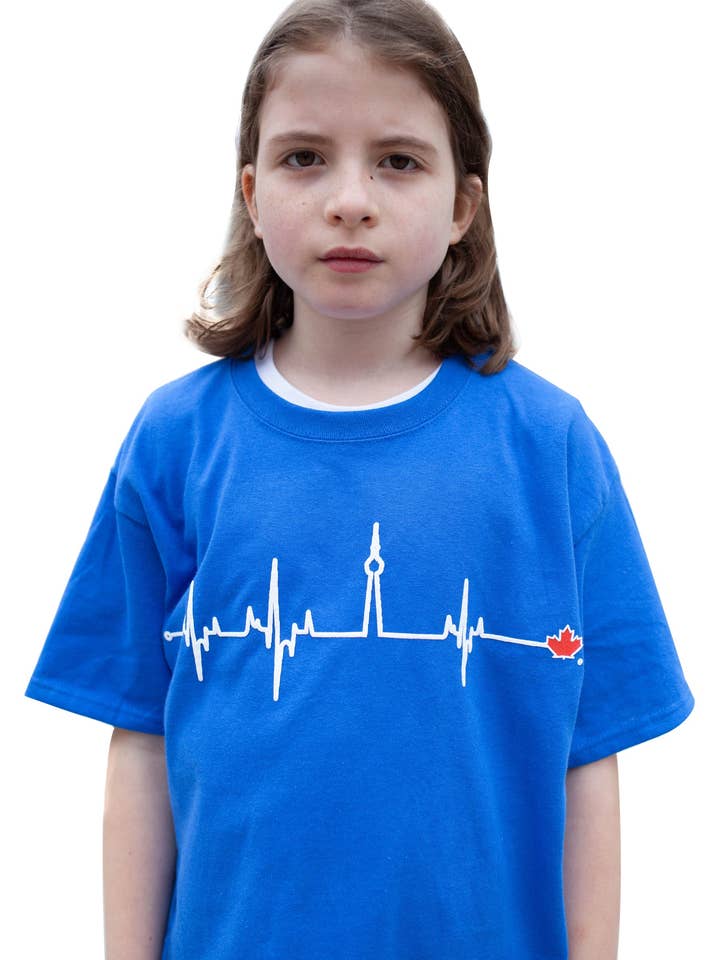 Kids Royal HBTO T-Shirt for wholesale by HeartBeats T.O.