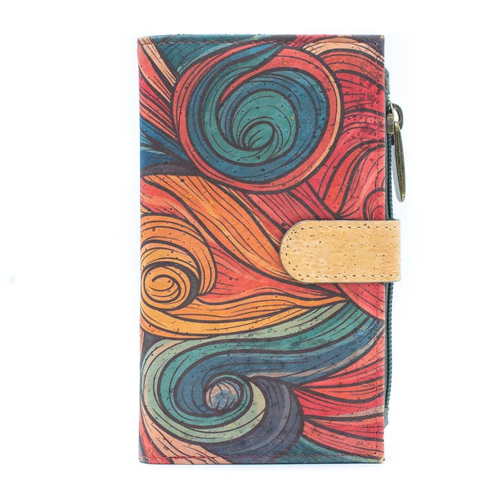 Meninas Bonitas Cork - Venta al por mayor Cartera - Mujer - Cartera Corcho Flores y Mariposas BAG-20978