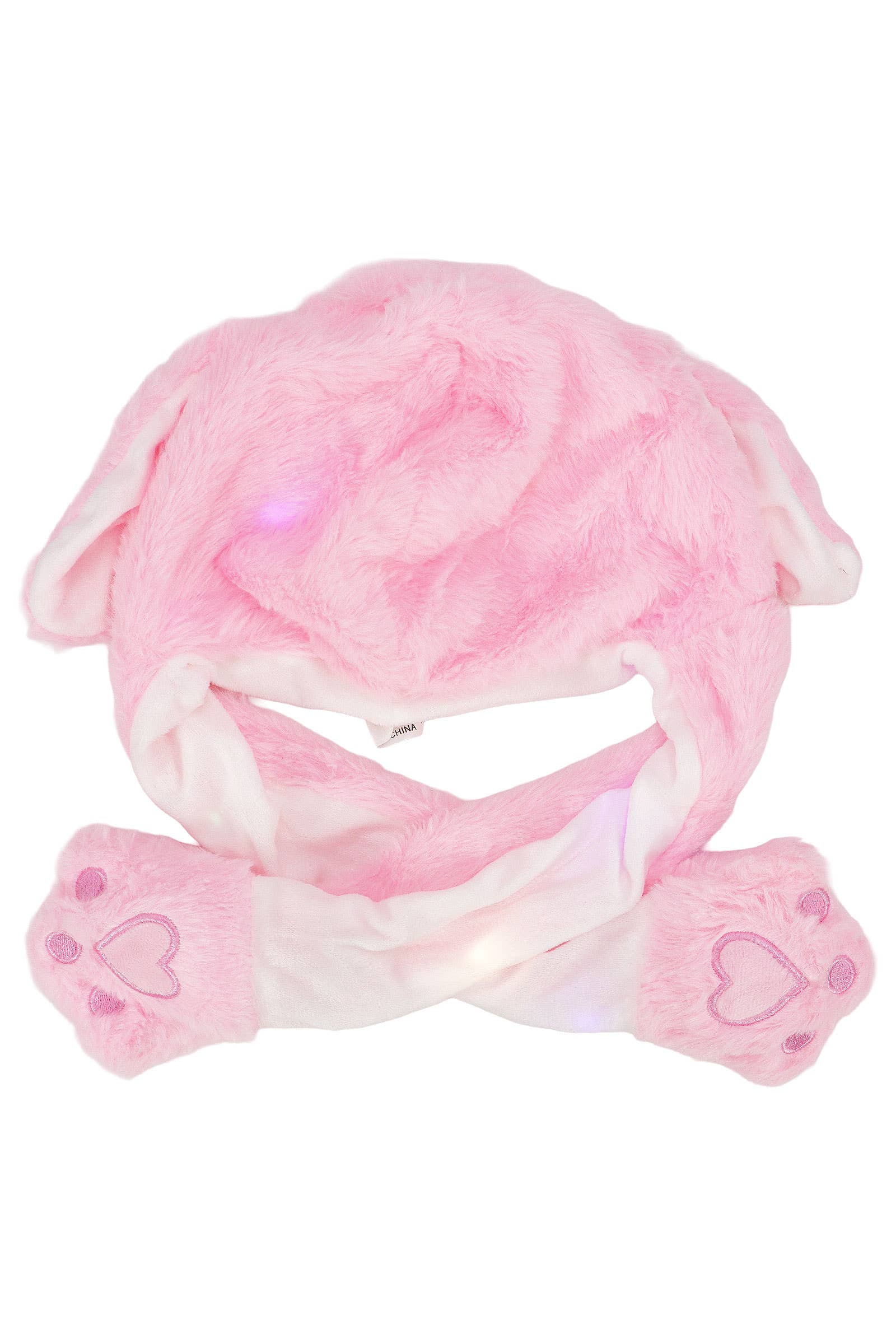 ASSORTED Animal Pals Led Light-up Ear Moving Faux Fur Hat for wholesale on Faire3