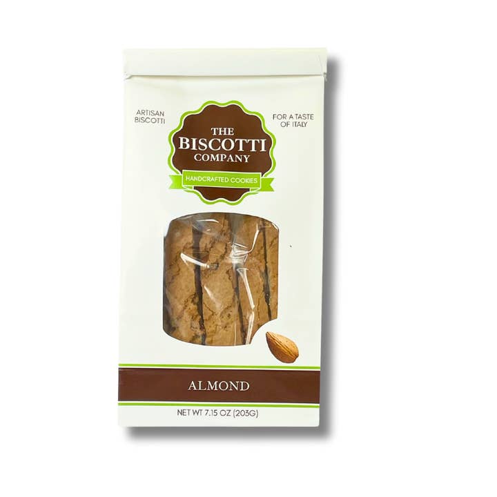Biscotti - Almond - Case of 8 x 7.15 OZ Bag. for wholesale by The Biscotti Company