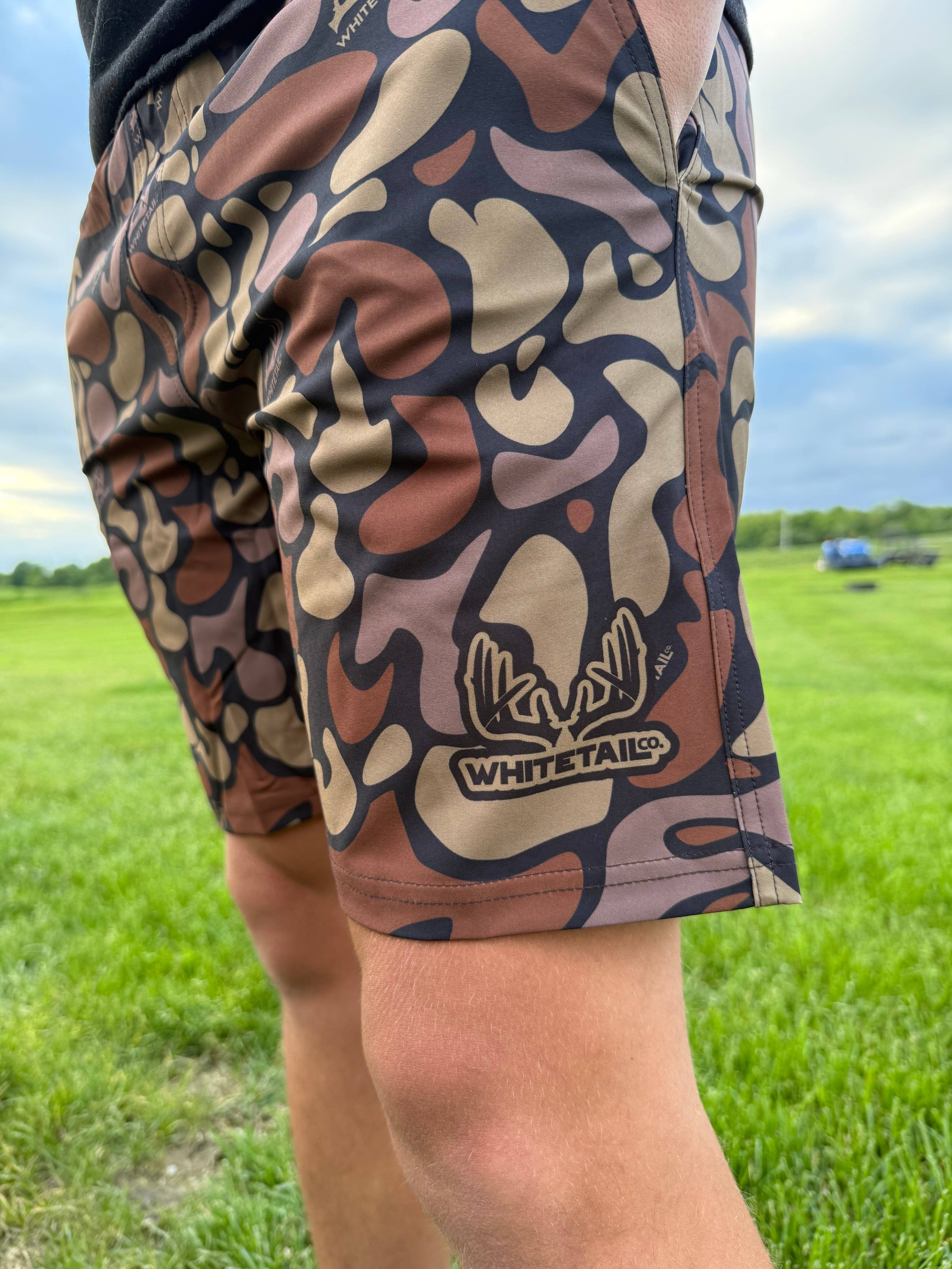 Grassy Creek Designs - Wholesale Shorts - Men's - Whitetail Co. Hunt Camp Shorts Old Dark Camo1