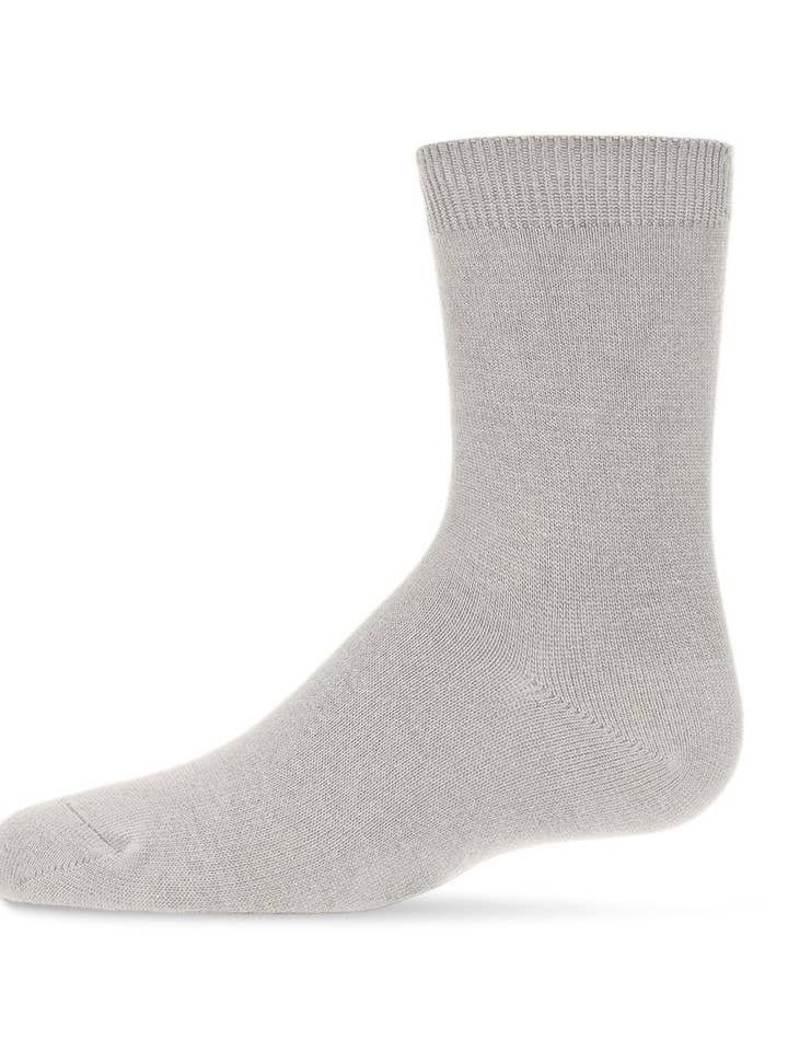 Basic Soft Bamboo-Blend Kids Unisex Crew Sock for wholesale by Infinity Classics International Inc.