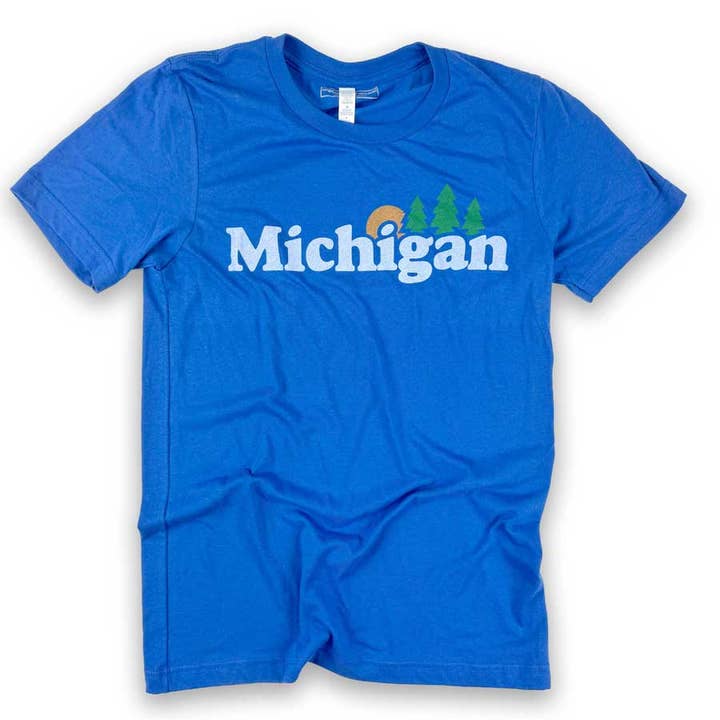 Unparalleled Apparel - Wholesale Screen Printed T-Shirt - Unisex - Michigan Classic T-Shirt1