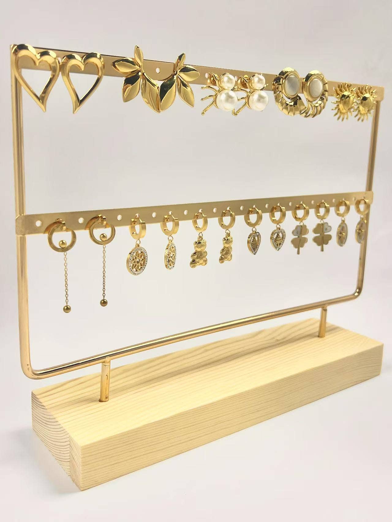 COSMOS - Wholesale Jewelry Set - Set of 11 pairs of original stainless steel earrings1