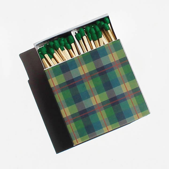 GP Candle Co. - Wholesale Matches - Forest Flannel - Square 2" Matchbox0