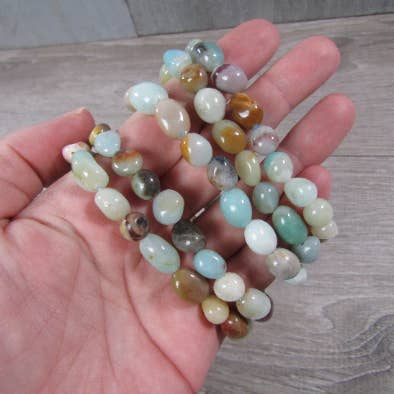 Keystone Crystals - Wholesale Beaded Bracelet - Gemstone Nugget Bracelet – Bulk Crystal Jewelry for Retailer