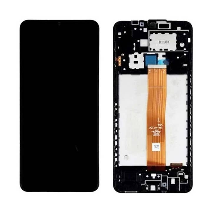 Pantalla Completa Original Samsung A12 2021 A127 CDOT #2 para venta al por mayor de Repuestos Infotec
