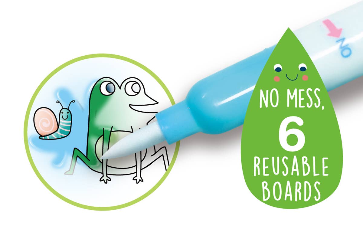 DAM - Wholesale DIY Craft Kit - Kids - Avenir - Magic Water Painting 4 SEASONS4