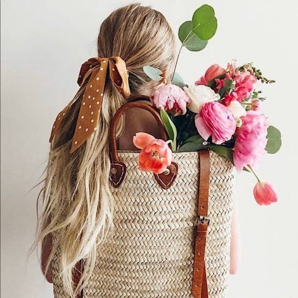 DarKech - Wholesale Backpack - Women's - French Market Backpack, Woven Backpack 1