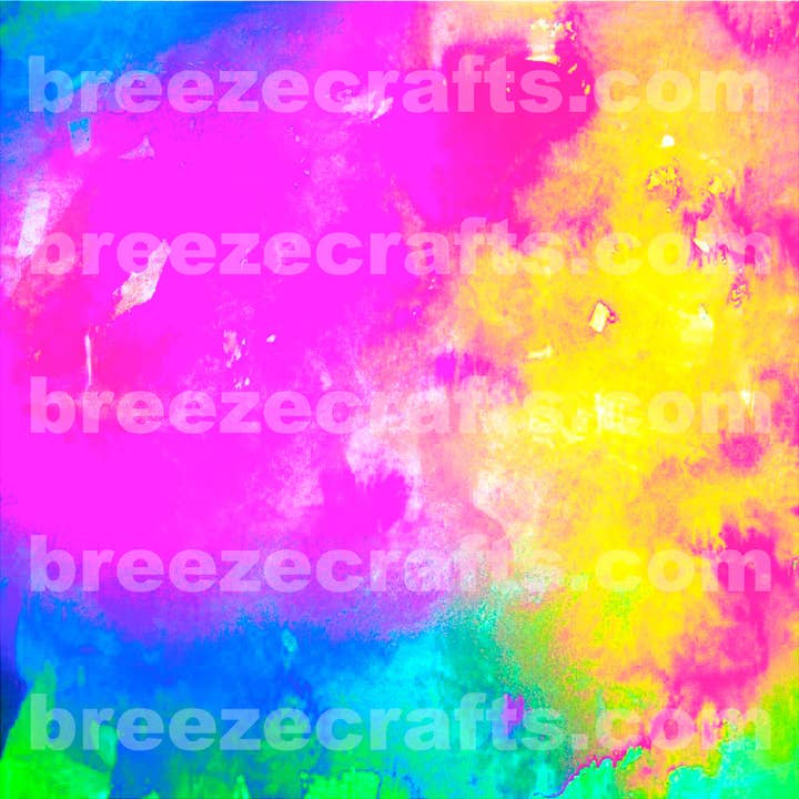 Watercolor Pattern Sublimation Transfer Sheet for wholesale by BreezePrintCo