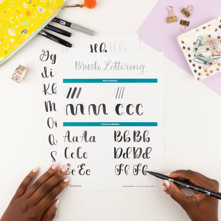 Tombow - Wholesale Art Set - Kids & Baby - Lettering Basics Set