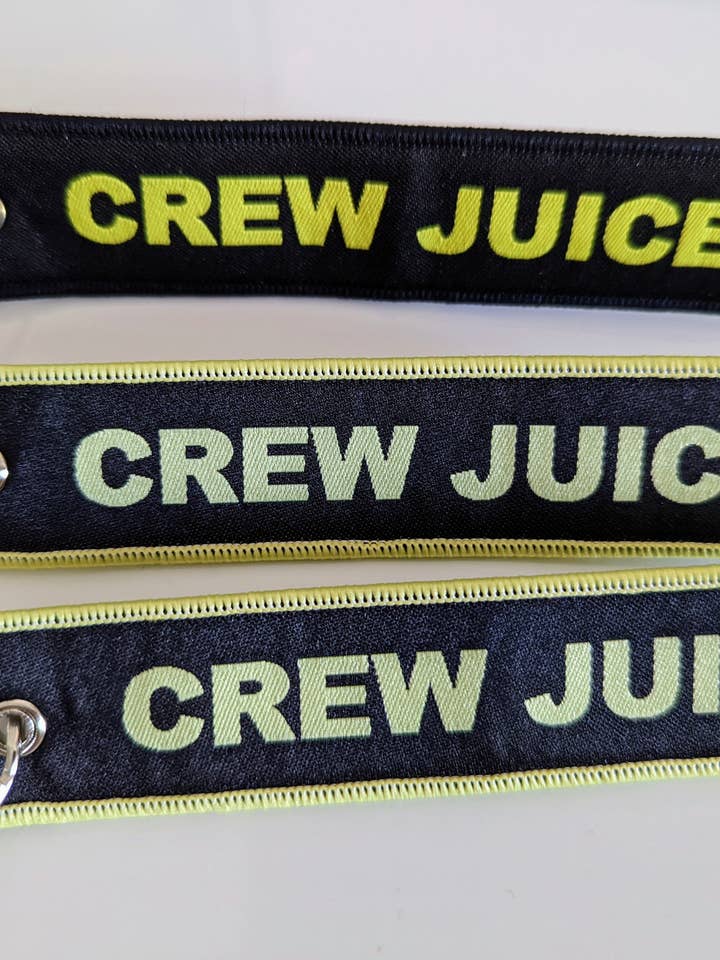 CREW JUICE Luggage Tag for wholesale by FUNNYBAGTAGS by Cukiegirl