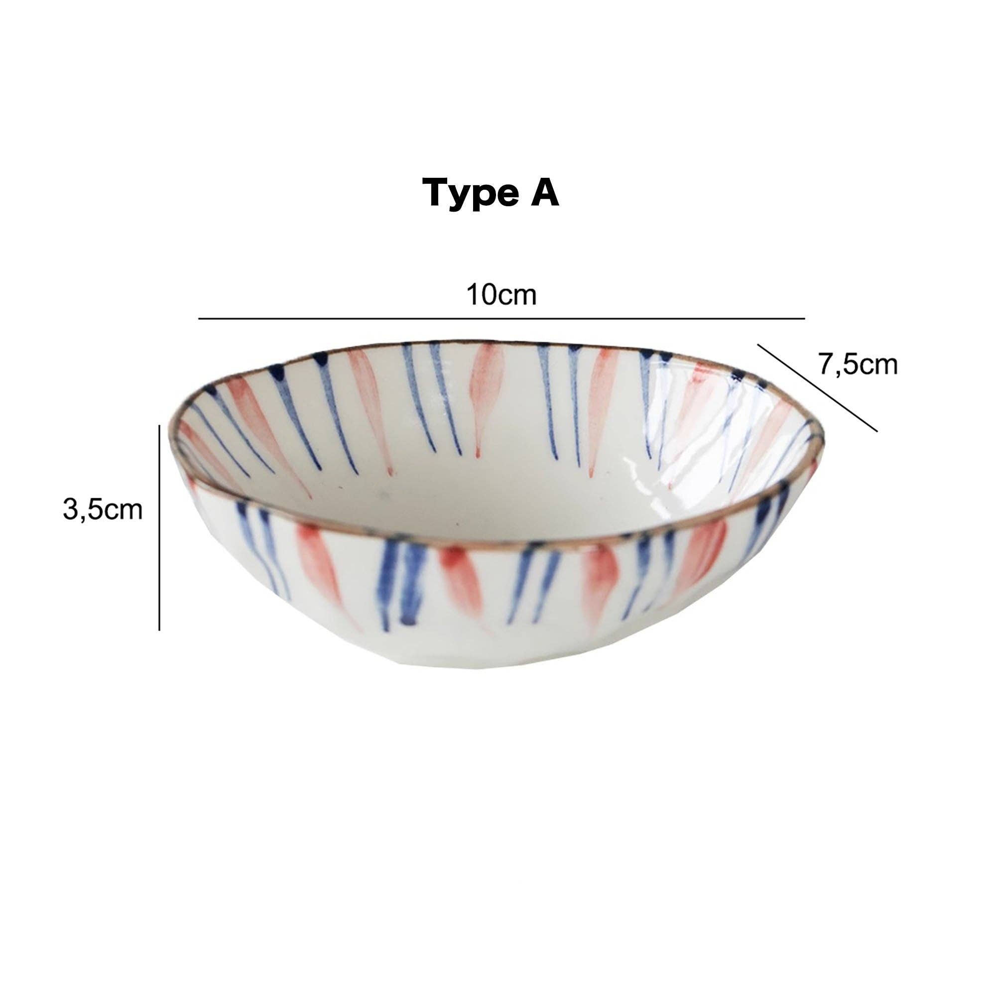 MinoCraft - Wholesale Dinner Plate - Small oval ceramic plate0