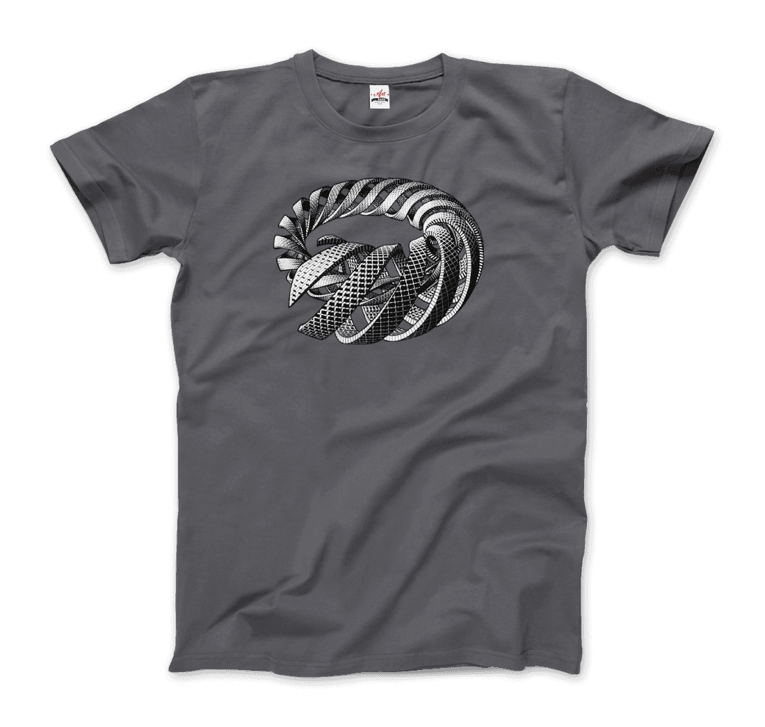 Art-O-Rama Shop - Wholesale Screen Printed T-Shirt - Unisex - MC Escher Spirals Art T-Shirt11