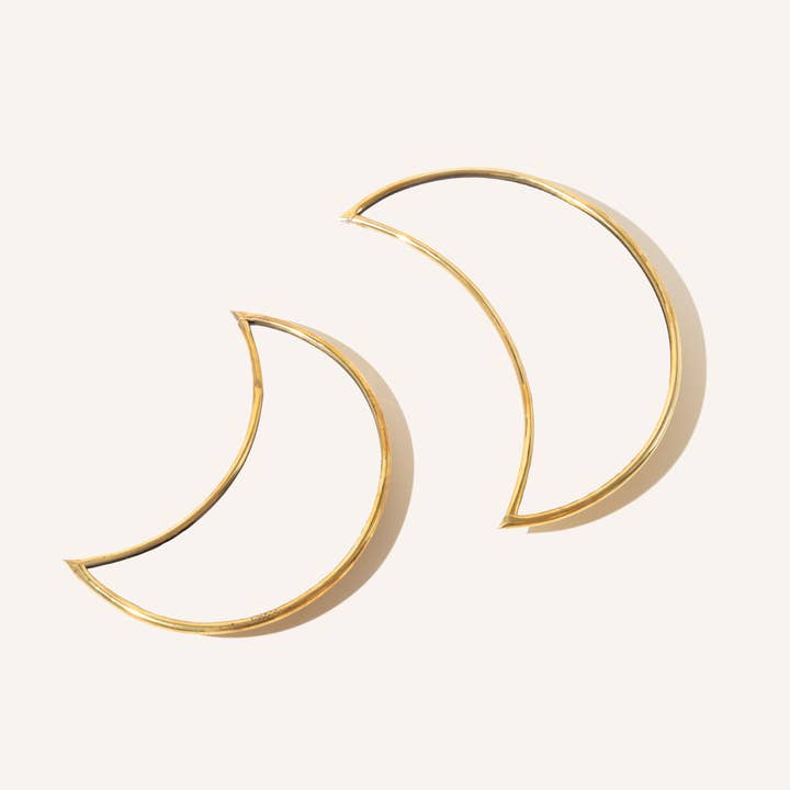 Voyage - Wholesale Wall Mirror - Brass Mirror - Crescent Moon Small
