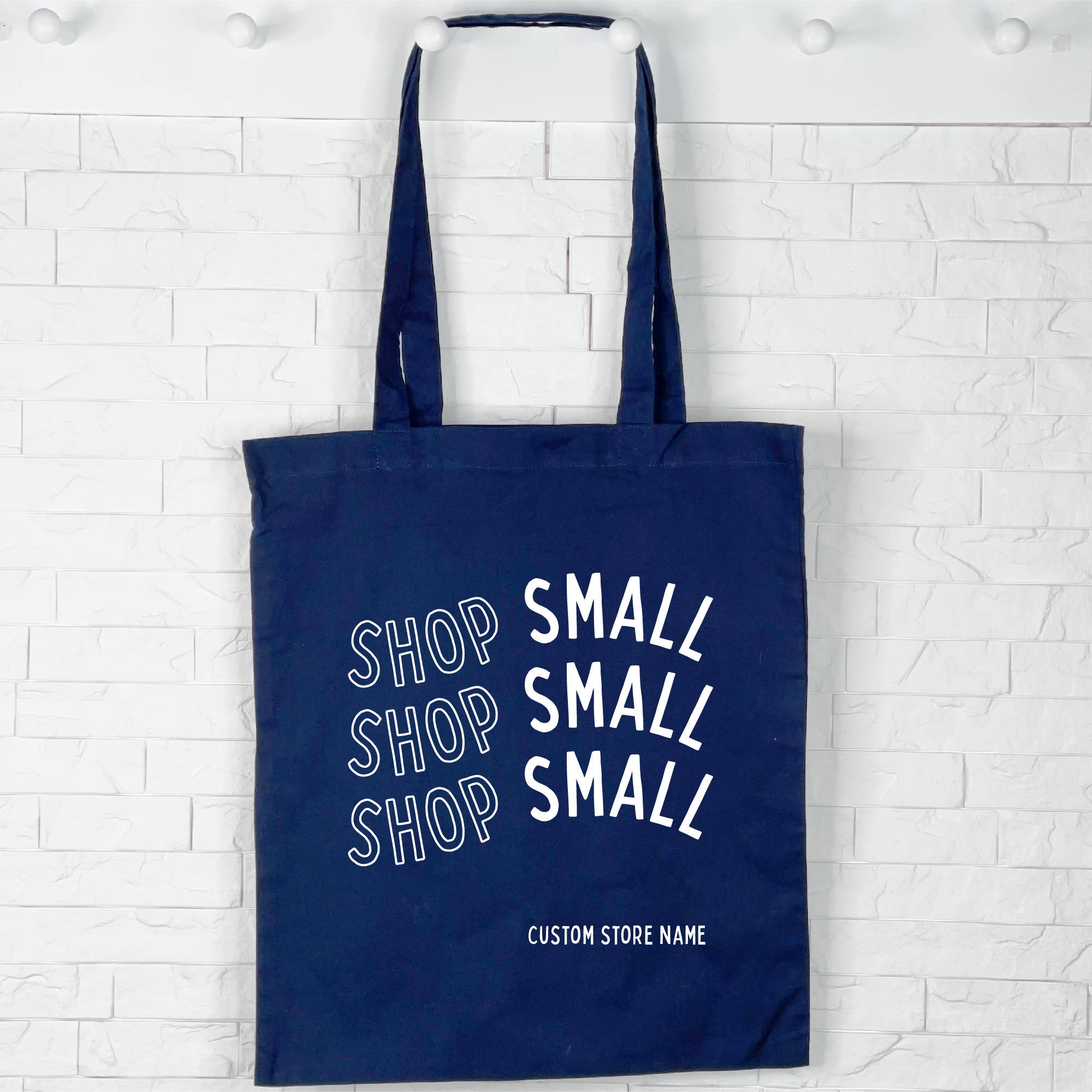 Lovetree Design - Vendita all'ingrosso Borsa tote - Unisex - Acquista una piccola borsa tote personalizzata con carattere ondulato2