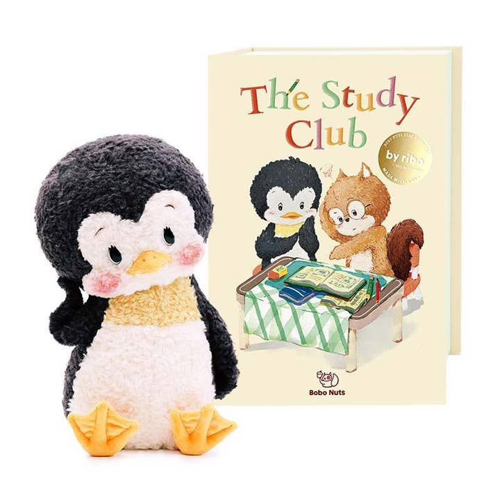 LULUFUNSTUDIO – wholesale Stuffed/plush toy – Kids & baby – Bobo Nuts | Olly Penguin Plush Toy7