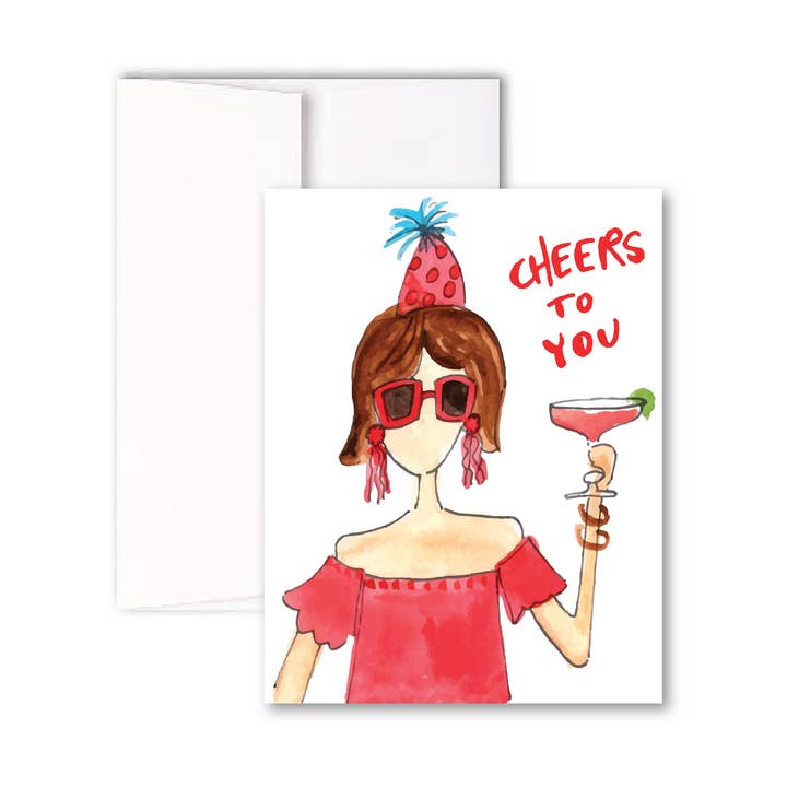 Cheers to You Girl for wholesale by Flower and Vine