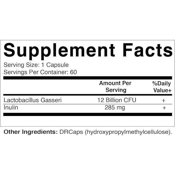 Vitamatic - Vente Supplément oral/vitamine - Lactobacillus Gasseri Vitamatic - 12 milliards | 60 capsules DR
