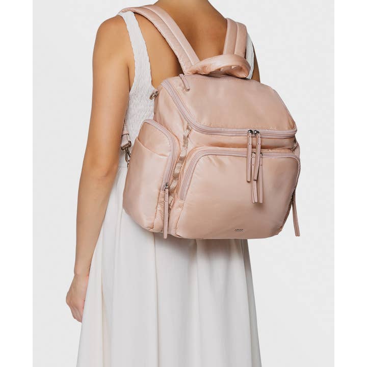 Medium in Blush Nylon Baby Bag for wholesale on Faire7
