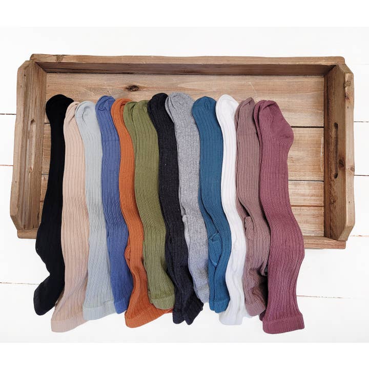 OLIVE & CRADLE - Wholesale Tights - Kids - Ribbed Tights Stockings5