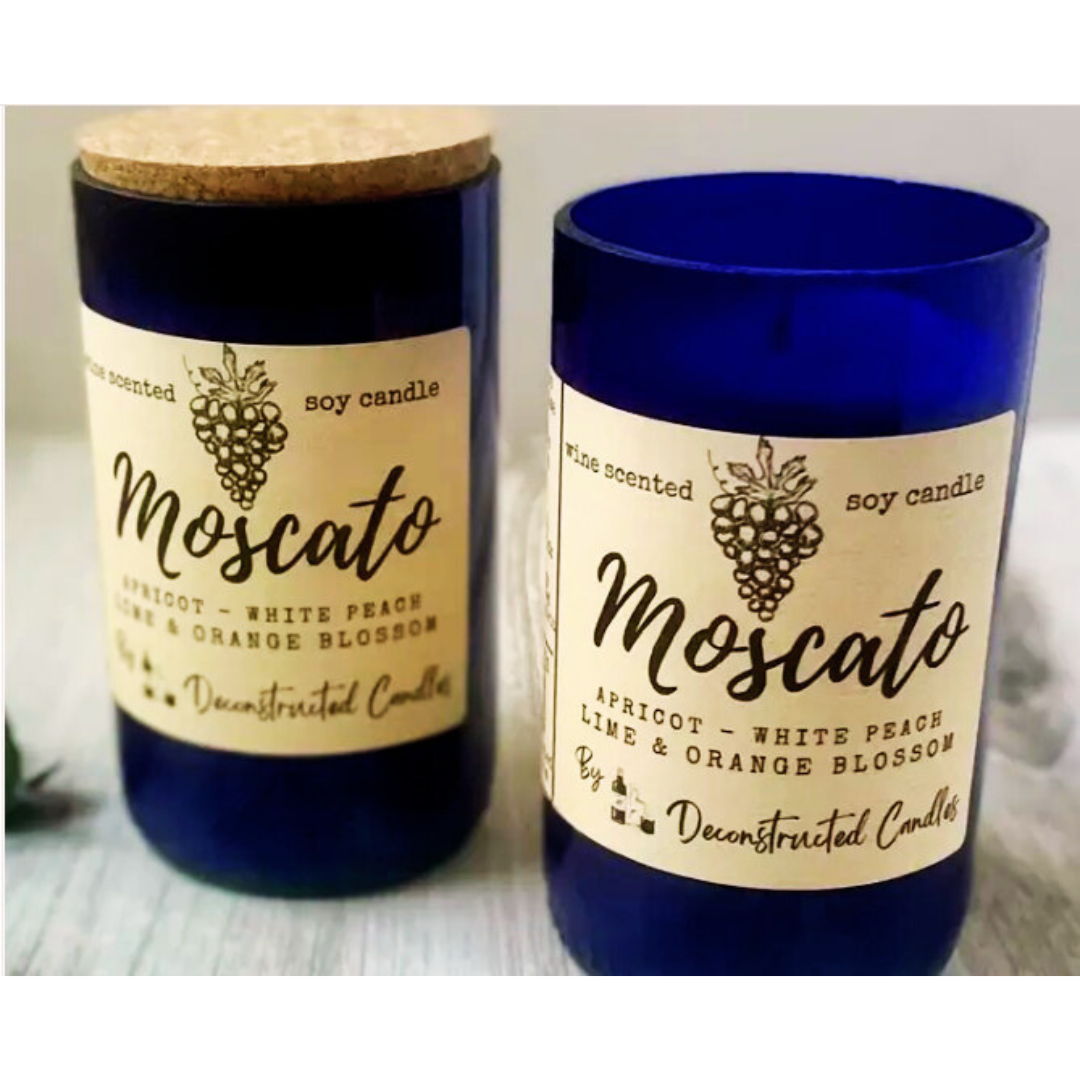 deconstructed candles – Engroshandel Glaslys – Vinflaskelys Korktop duftende af Wine Expert Soy Wax5