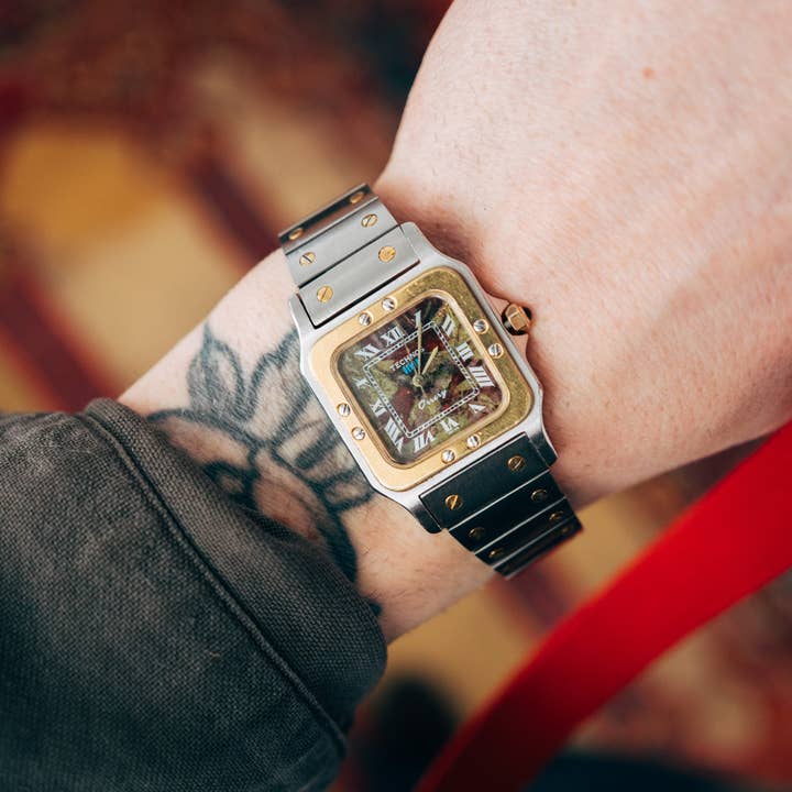 Technos Orrery - Custom Stone Dial for wholesale by Demir