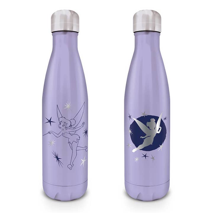 Pyramid International - Venta al por mayor Botellas de agua - Botella metálica para bebidas Tinker Bell (Starlight)
