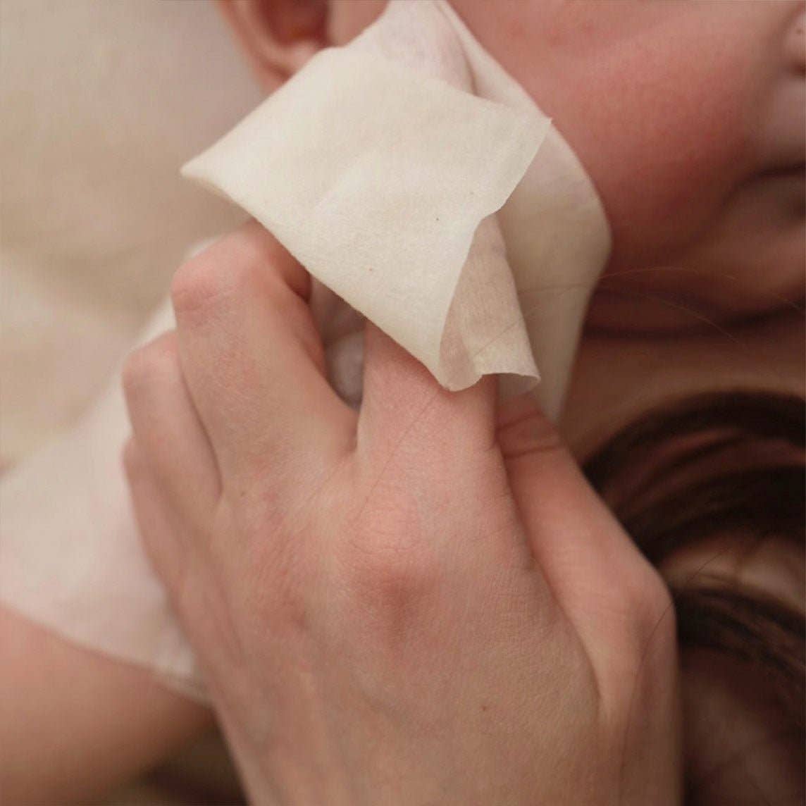 Raan inc - Wholesale Face & Body Wipes - 100% COTTON WATER WIPES, UNBLEACHED5