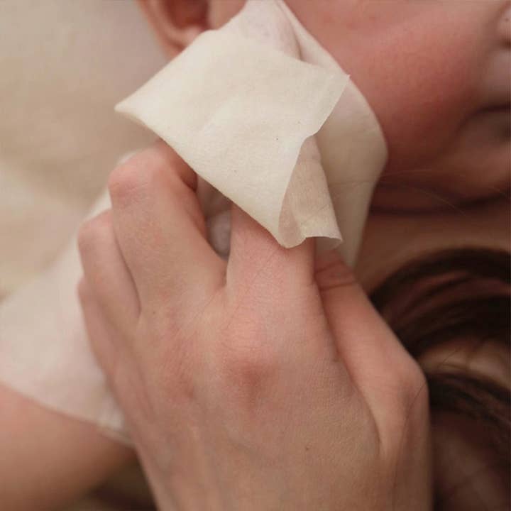 Raan inc - Wholesale Face & Body Wipes - 100% COTTON WATER WIPES, UNBLEACHED5