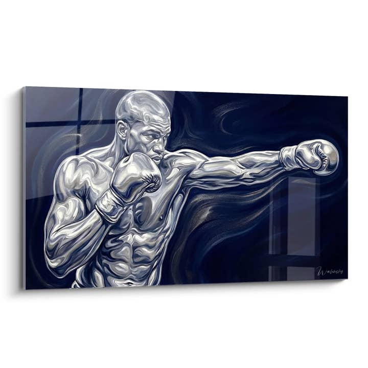 Professional Boxer Painting - Shadow Champion - Boxing Edition for wholesale by Walensky