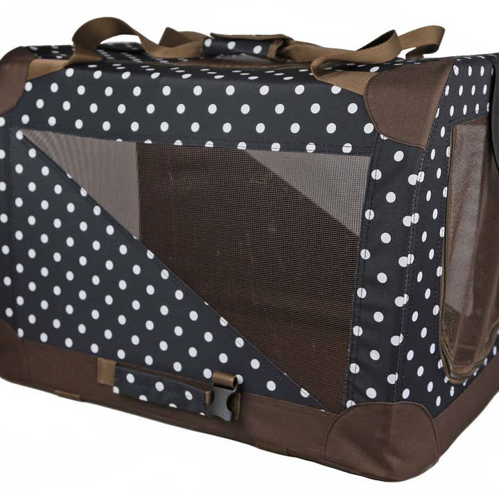 Pet Life - Wholesale Pet Carrier - Dog - Folding Zippered 360° Vista View House Pet Crate8